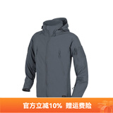 赫利肯Trooper轻骑兵春秋季薄款战术夹克 户外休闲通勤软壳军迷夹克外套 钢灰 M (高170-180cm 重150-170斤)