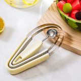 家の物语日本西瓜刀水果挖球器切片三合一水果刀多功能家用开西瓜不锈钢