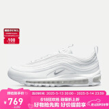 耐克男子休闲鞋AIR MAX 97运动鞋921826-101 白色 40.5 