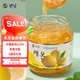 全南蜂蜜柠檬茶580g 韩国原装进口果酱VC水果茶 搭配早餐冷热冲饮0脂