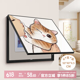 好久不见电表箱装饰画免打孔电箱盒装饰盖配电箱遮挡壁画