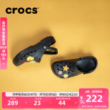 卡骆驰crocs洞洞鞋贝雅男鞋女鞋轻便耐磨一脚蹬拖鞋休闲鞋|10126 黑色-001 37 /38(230mm)