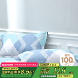 艾薇（AVIVI）全棉枕套 学生宿舍枕头套单人枕芯套 一个装 巴德尔 48*74cm