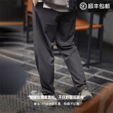 马登工装美式休闲四面弹直筒聪明裤cleanfit通勤抗皱锥形西裤男春夏 深灰色 S