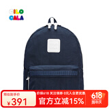 CILOCALA双肩包女M+号登山包校园电脑包大容量旅行包上班出游背包帆布书包 SAILOR