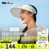 蕉下（beneunder）遮阳帽女太阳帽空顶帽防晒帽防紫外线遮脸时尚百搭UL569绿