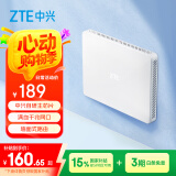 中兴（ZTE）【晴天墙面路由器】AX3000满血WiFi6自研双核芯品质家居别墅ap 主路由Mesh3000M无线速率千兆网口