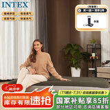 INTEX 64107单人加大充气床垫 家用午休露营户外防潮垫陪护躺椅折叠床N