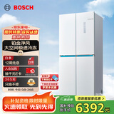 博世（BOSCH）【云朵白全域智净M8·轻享版】550升 风冷无霜冰箱 风路双循环 十字门冰箱BCD-550W(K5C821E23C)