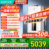 华帝（VATTI）【咨询客服领补贴】壁挂炉天然气地暖热水两用一级能效静音双变频家用采暖/地暖/生活热水多用锅炉 26KW 双变频节能/106%热效率 i16302