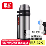 富光金刚保温壶不锈钢大容量保温瓶车载水壶户外旅行壶暖水瓶2200ML