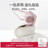 爱慕【氧气小花瓣】礼盒薄款净痕无钢圈蕾丝软支撑内衣裤套装