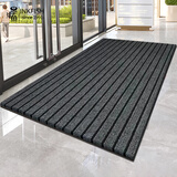 墨斗鱼条纹毛毡板蹭灰防水地垫室外车间七条纹定制入户地垫/毛毡板