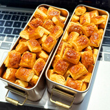 恰咩海盐焦糖酥100g/袋 酥脆解馋小零食办公室千层酥点心饼干休闲食品 海盐*1+蜂蜜*1【无铁盒】
