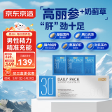 J.ZAO京东京造男士30+每日营养包*30袋 复合维生素 含锌硒镁鱼油