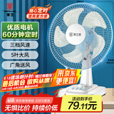 华生（Wahson）电风扇/台扇/低音风扇/大风量家用电扇/空调伴侣交流定频风扇 WS-A1201