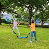 迪卡侬（DECATHLON）快开网羽毛球网架便携式羽毛球网简易羽毛球架训练IVJ1 3m 快开球网 - 湖水蓝