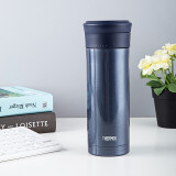 膳魔师（THERMOS）不锈钢保温杯男士泡茶车载杯茶水分离杯高端商务定制团购 TCMK 深蓝色【商务心选】 470ml
