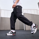 耐克（NIKE）男运动裤 夏季款 户外工装裤 直筒梭织HJ1991-010黑色 L