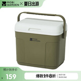 牧高笛（MOBIGARDEN）寒霜22L保温箱 户外露营大容量储物收纳保鲜箱 NX23684002 橄榄绿