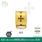 周生生王安宇同款 信念黄金转运珠 足金XL串珠 86640C定价 信念