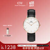 丹尼尔惠灵顿（DanielWellington）DW手表男女情侣手表时尚欧美表皮带石英腕表520礼物DW00100036