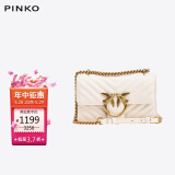 PINKO【礼物】女包小号羊皮绗缝包链条燕子包飞鸟包单肩斜挎包