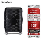 新秀丽（Samsonite）行李箱20英寸拉杆箱迪士尼米奇卡通旅行箱41C黑色登机密码箱
