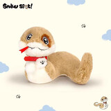 威尔通（WELTSTON）毛绒玩具玩偶抱枕布娃娃中秋节礼物生日礼物 正版小狗蛇表情公仔