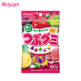 春日井（kasugai）粒粒软糖混合糖果水果味混合什锦装80g休闲儿童零食节日婚庆进口