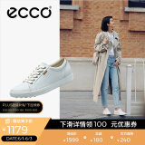 爱步（ECCO）板鞋女 时尚潮流百搭简约经典平底鞋日常休闲板鞋女 柔酷430003 白色43000301007 36 （偏小，建议选大一码）