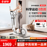 舒华（SHUA）迷你椭圆机家用客厅型椭圆仪小户型踏步机健身器材太空漫步机E369 SH-E369P丨电磁控调阻