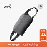 Bellroy澳洲Lite Sling 7L 轻行胸包户外骑行机能磁吸单肩斜挎包轻行包 格纹灰7L