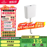 九牧（JOMOO）卫生间家用水箱厕所配件节水大冲力按键双档速冲95027-01-3