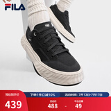 斐乐（FILA）官方川行鞋FOSSO男鞋复古帆布鞋新款休闲鞋 黑-BK 40