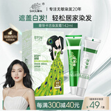章华（SAVOL）汉草卡古染发霜142ml 自然黑色（遮白显色均匀染发剂染发膏）