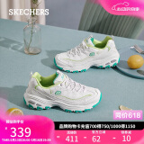 斯凯奇（Skechers）520送女友小白熊女鞋夏季厚底增高老爹鞋熊猫鞋休闲鞋99999863