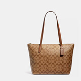 蔻驰（COACH）奢侈品TOTE女包单肩拉链托特包4455【品牌授权】送女友老婆礼物
