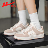 回力女鞋小白鞋女2025新款低帮鞋韩版白鞋休闲运动鞋春秋季百搭板鞋 粉红 38