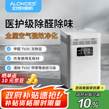 欧朗德斯ALONDES家用空气净化器除甲醛神器新房急入住除烟味数显立式等离子杀菌静音家用除醛仪C8