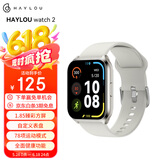 嘿喽（Haylou）Smart wactch 2 pro智能手表 成人学生运动手表男女20H超长续航 星光银
