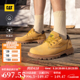 CAT卡特工装鞋皮鞋男士防泼水牛皮轻户外低帮大黄靴P111542N3AMC25 黄色 40