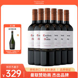 红魔鬼（Casillero del Diablo）佳美娜干红葡萄酒 750ml*6瓶整箱装 智利进口红酒