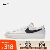 耐克（NIKE）BLAZER LOW '77 VINTAGE 男子开拓者复古运动鞋板鞋 DA6364-101 44.5