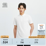 KOLON SPORT/可隆SECO空气POLO 男子户外运动速干防晒抗菌短袖 LHPT4MTT53-IV 象牙白 190/3XL