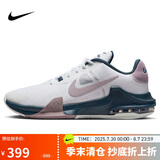 耐克（NIKE）男子篮球鞋AIR MAX IMPACT4运动鞋DM1124-102白紫44.5