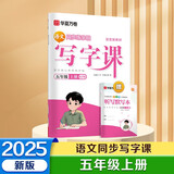 【2025秋新】华夏万卷五年级上册小学生语文写字课人教版正楷书法描红练字本拼音本田字格生字抄写本