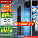 格力（GREE）【等离子除菌】家用空调扇加湿冷风扇水冷降温无叶塔扇节能冷风机制冷小空调 KS-06X70Dag