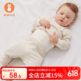 微狮牧尼宝宝保暖内衣套装秋衣秋裤纯棉婴幼儿高腰护肚服儿童分体打底春秋