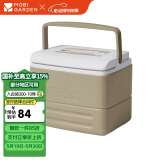 牧高笛（MOBIGARDEN）保温箱 户外露营野餐大容量保鲜箱极冰8.5L NX20671031 暖沙色